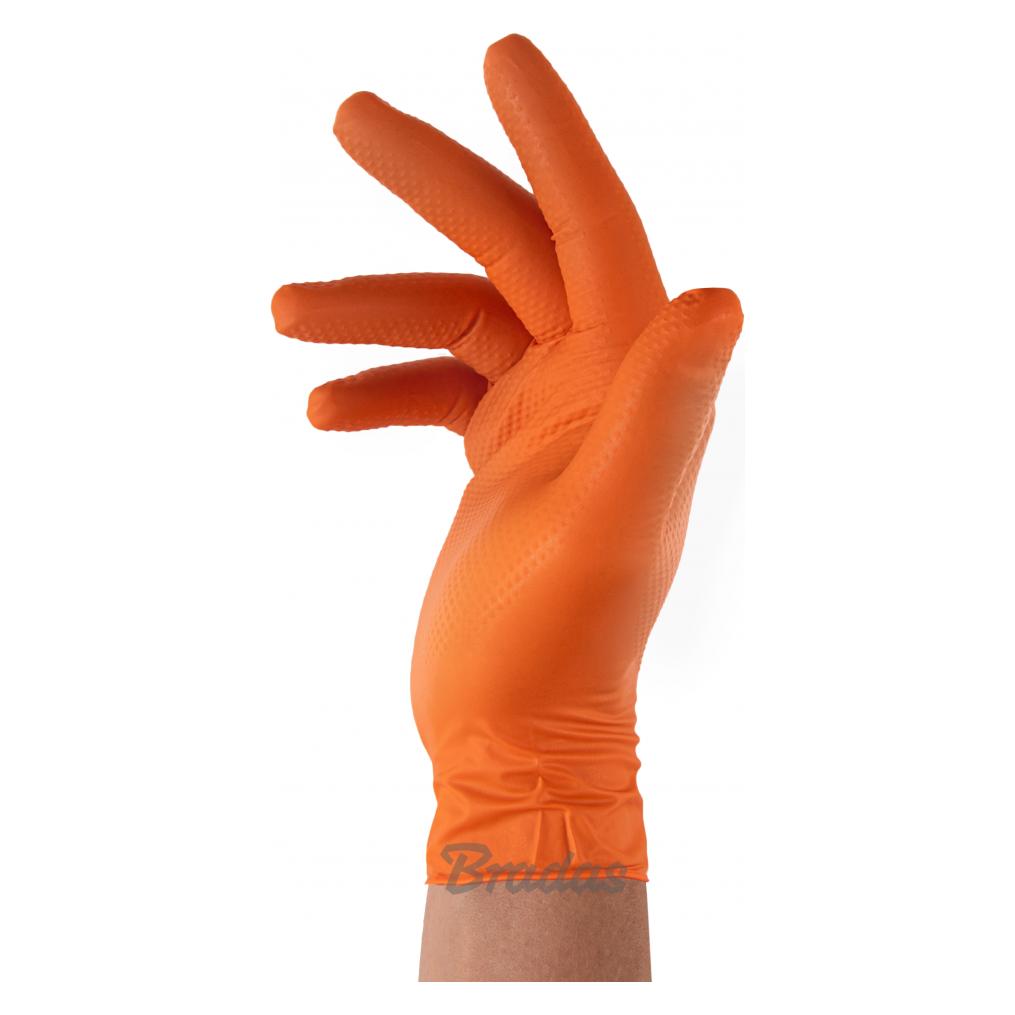 Bradas Diamond Nitrilhandschuhe Orange 7-8 (7.5, 8) (54024340)
