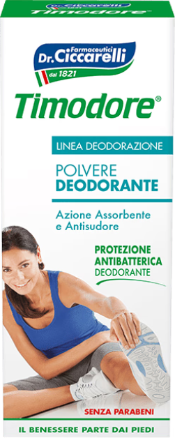 Dr. Ciccarelli Timodore Pó Desodorizante Pés 250g