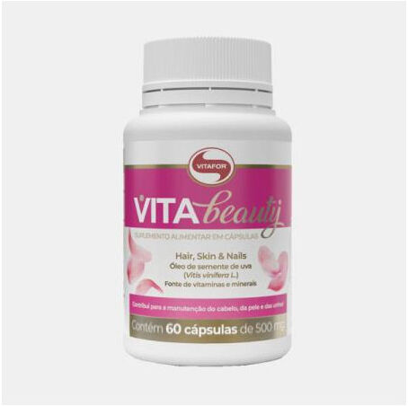 VITAFOR VITA BEAUTY - HAIR, SKIN & NAILS 60 CAPSULAS
