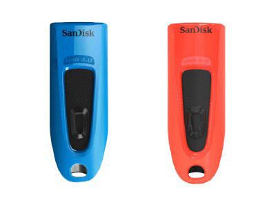 SanDisk Ultra USB-Sticks 64 GB, 2-Pack SDCZ48-064G-G46BR2