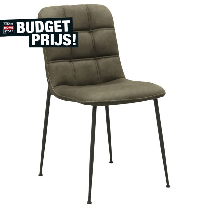 Eetkamerstoel Ariana Antraciet van Budget Home Store
