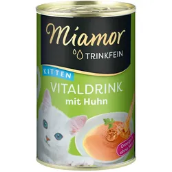 Miamor Trinkfein Vitaldrink Kitten Huhn 24x135 ml