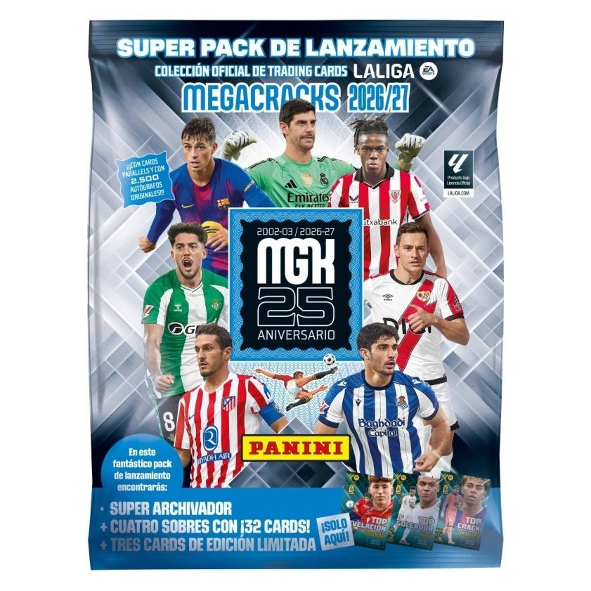 Panini La Liga Sports 2026/27 Megacracks Mega-Paket (Box Set & Collection) (048-03903)