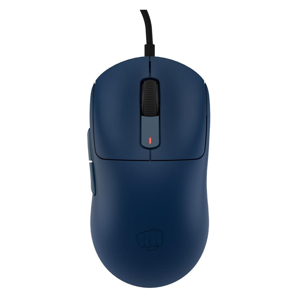 Fury Mysz Dla Graczy Tanto T4 12000dpi RGB Granatowa Gamingowa Programowalna (Kabelgebunden) (NFU-2202)