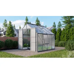 Vitavia Gewächshaus "Meridian 2 6700",schwarz,6,7 m2