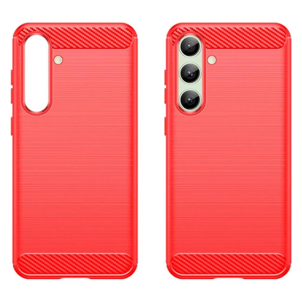 Cover-Discount FE - Metall Carbon Look Hülle (Samsung Galaxy S24 FE) (49738607)