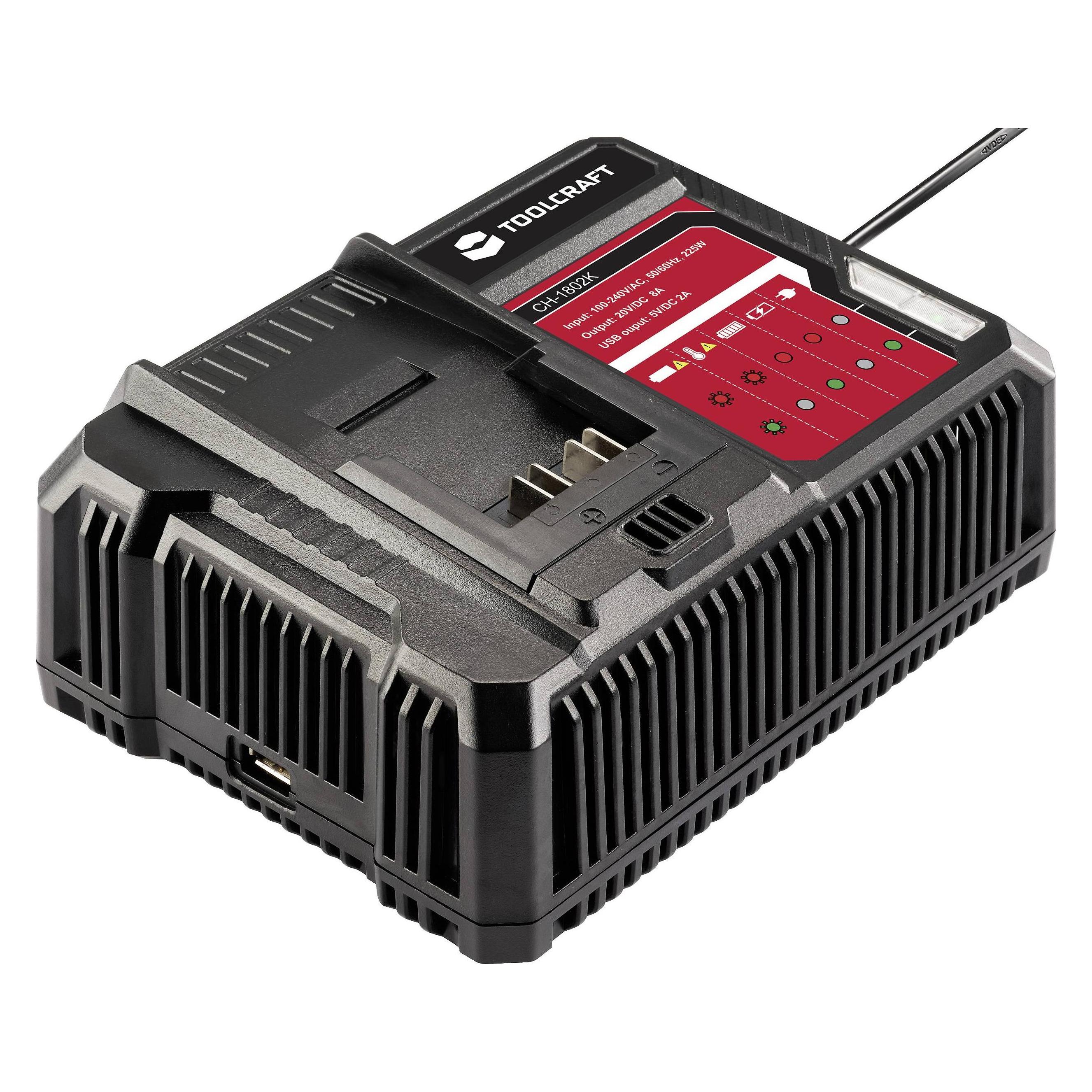 Toolcraft ALG-1802 / TAWB-200 Akkupack-Ladegerät (TO-8381952)