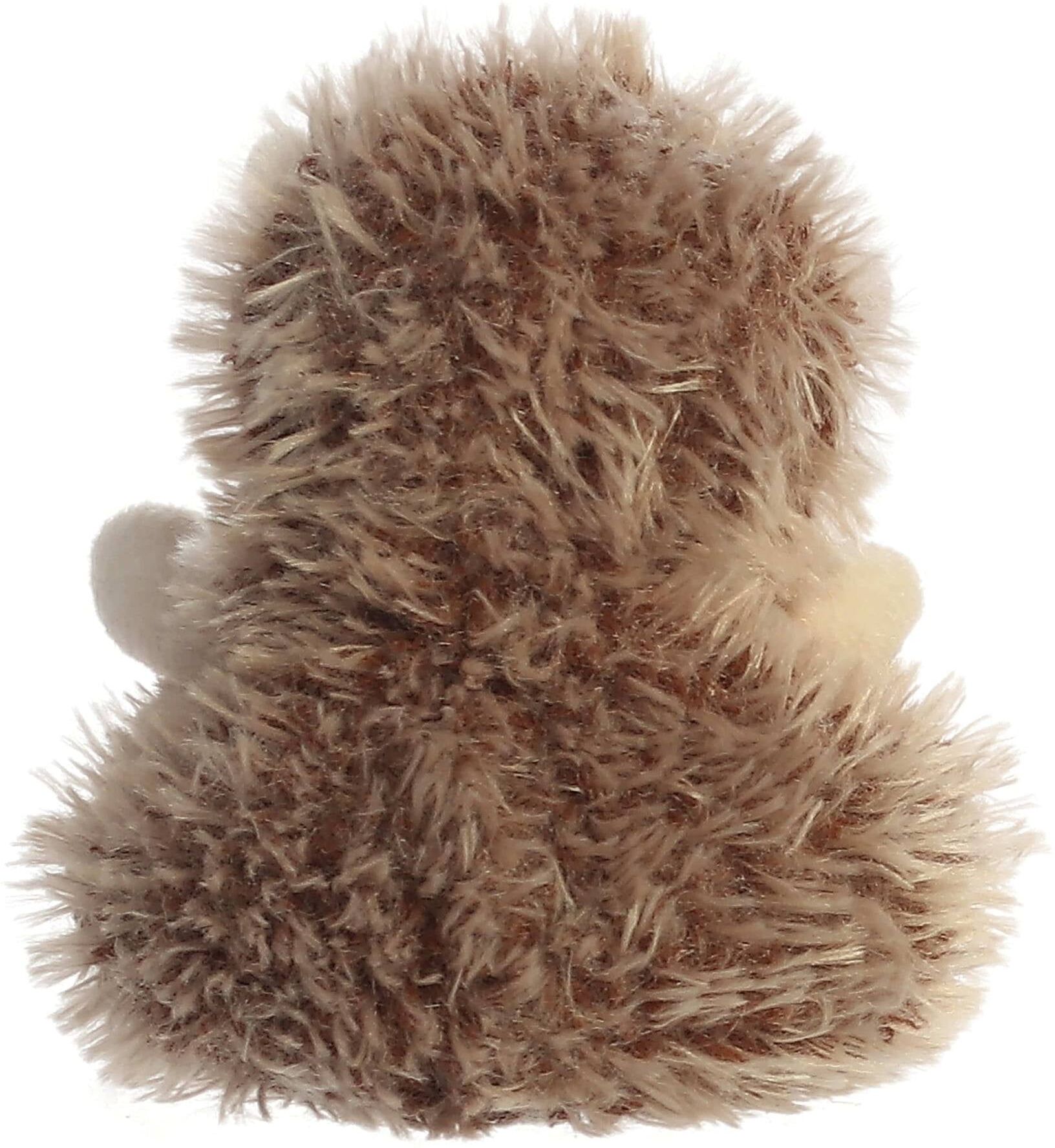 Aurora Palm Pals 5" Plush- Hedgie Hedgehog, Soft & Squishy, 13cm, Dark Brown/Light Brown