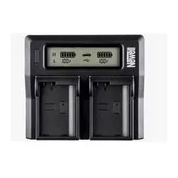 Newell DC-LCD Doppelladegerät für Sony NP-F, NP-FM Serie