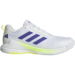 adidas Novaflight 2 Hallenschuhe Herren KJ9635 - cloud white/pure purple/hi-res yellow 46