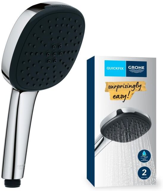 Grohe Vitalio Comfort 110 Handbrause 26397001 2 Strahlarten chrom