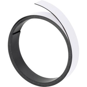 Franken Magnetband M80209, weiß, 1mm Stärke, 10 mm x 100 cm