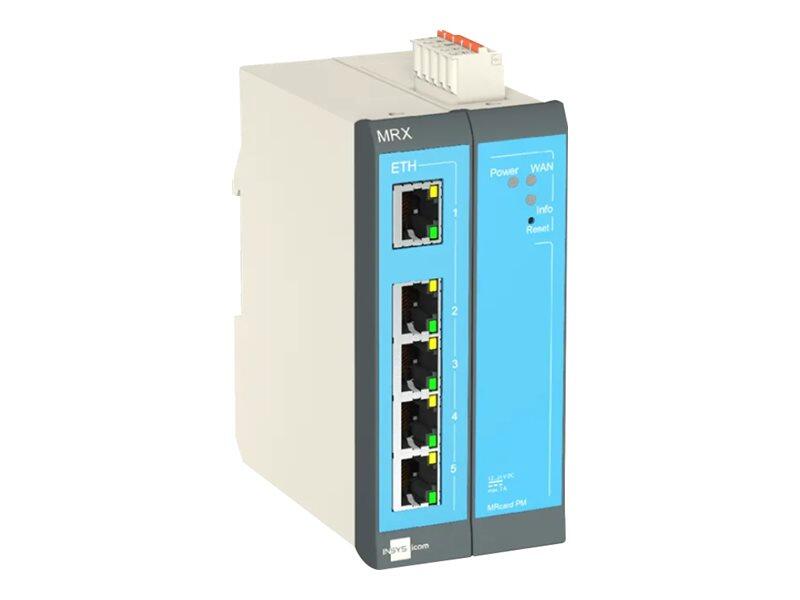 INSYS icom MRX MRX2 LAN - Router 5-Port-Switch, VPN, 5x Ethernet 10/100BT 10024451