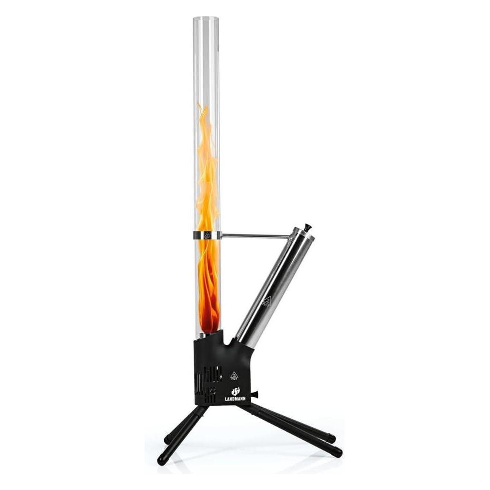 Landmann Pellet-Fackel 126.5 cm, Höhe: 129.5 cm, Durchmesser (44.50 cm) (15330)