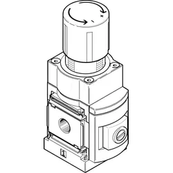 FESTO 538010 - Präzisions-Druckregelventil, G1/4, 0,1 ... 1,4 MPa