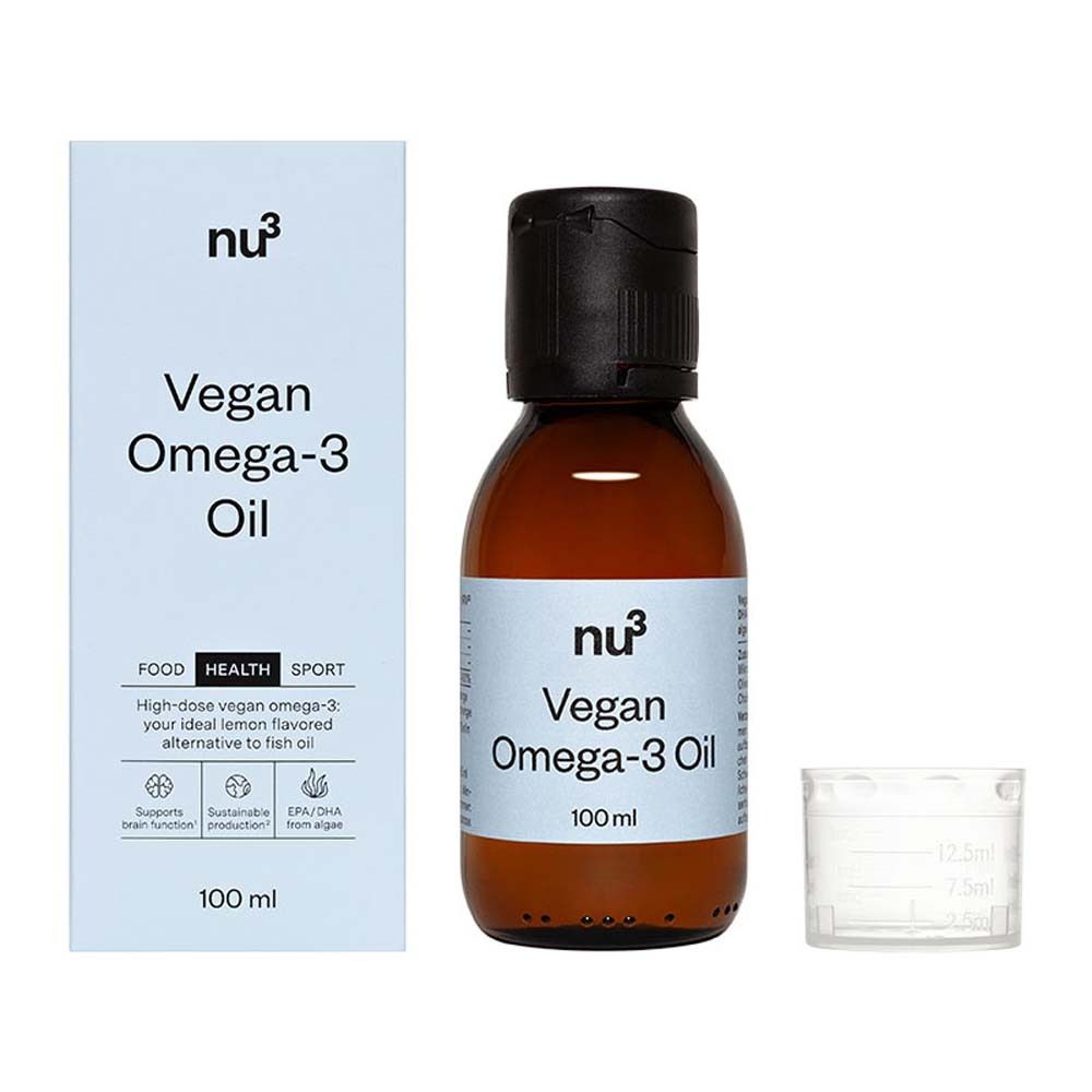 nu3 Omega 3 Öl Vegan 100 ml