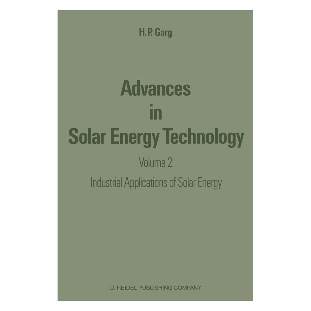 Springer Advances in Solar Energy Technology (Englisch, Softcover, H P Garg, H. P. Garg, H.P. Garg) (55532330)