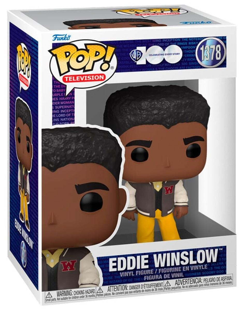 Funko Pop! Eddie Winslow Family Matters 100-jarig jubileum Warner Bros figuurtje