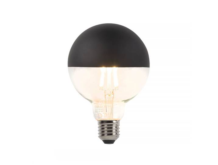 Paulmann Lamp Kopspiegel G95 LED 6,5W dimbaar 2700K 600LM Zwart