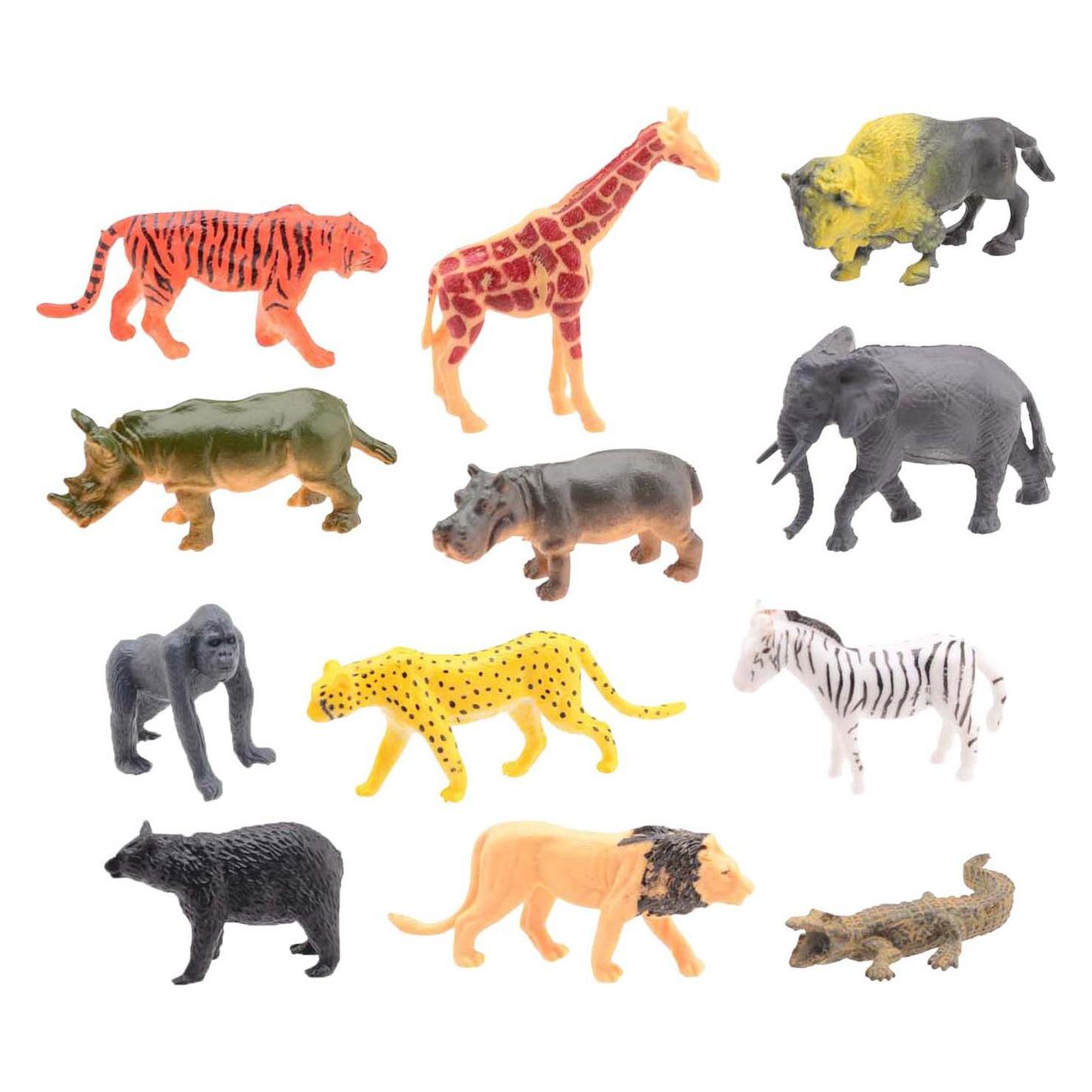 Johntoy Tierwelt - Wilde Tiere Spielset, 12tlg. (60033020)