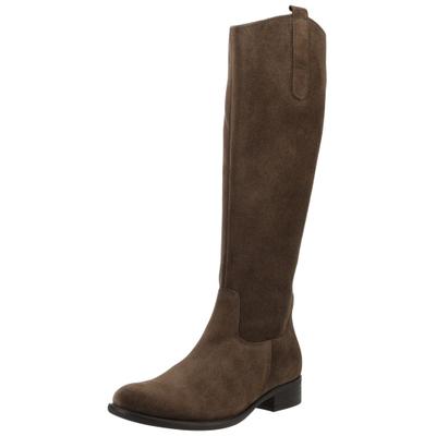 Stiefel GABOR "Gabor Stiefel Veloursleder", Damen, Gr. 40,5, braun, Schuhe Stiefel