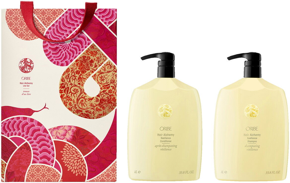 2L Oribe Lunar New Year Hair Alchemy Liter Set (Shampoo 1000ml +Conditioner 1000ml)