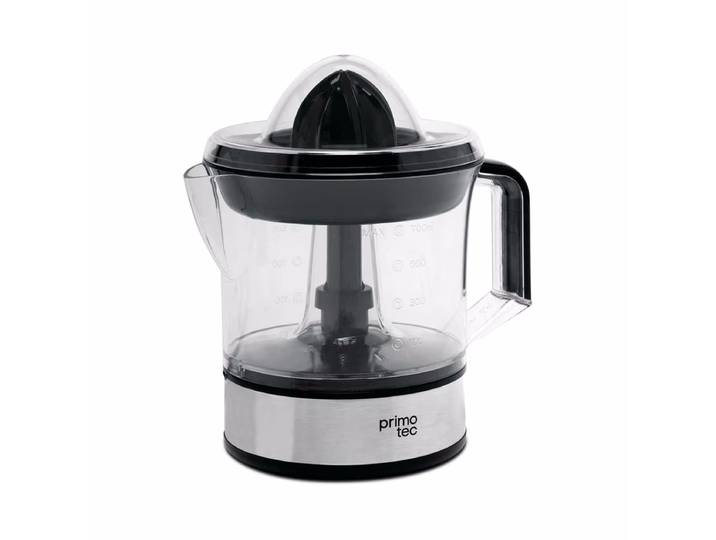 Primotec Juicy Zitruspresse – Entsafter/Saftpresse/Zitruspresse – schwarz / grau