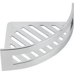 Evenes Eck-Seifenkorb Caledon 257x183x79 mm Metall/ABS-Kunststoff verchromt