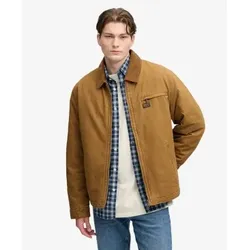 Superdry für Herren. M5012438A Braune Workwear-Jacke ?Ranch? (L), Lässig, Polyester