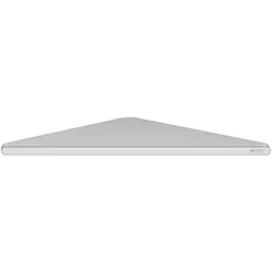 KEUCO EDITION 400 Eckduschablage, Aluminium silber-eloxiert, 11557170000