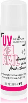 Essence studio nails UV GEL NAIL limpador de unhas para dar brilho 100 ml. studio nails UV GEL NAIL