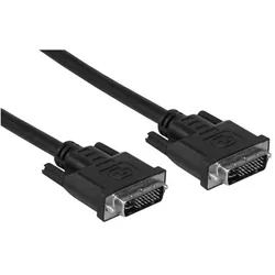 InLine Kabelis DVI-D - DVI-D 3m schwarz (17793A) (3 m), Videokabel, Schwarz
