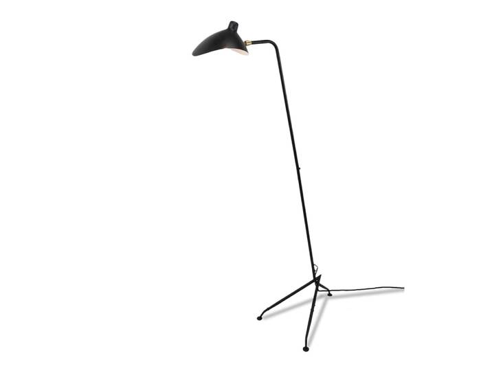 Lampadaire nordique en métal blanc, E27, H160 cm