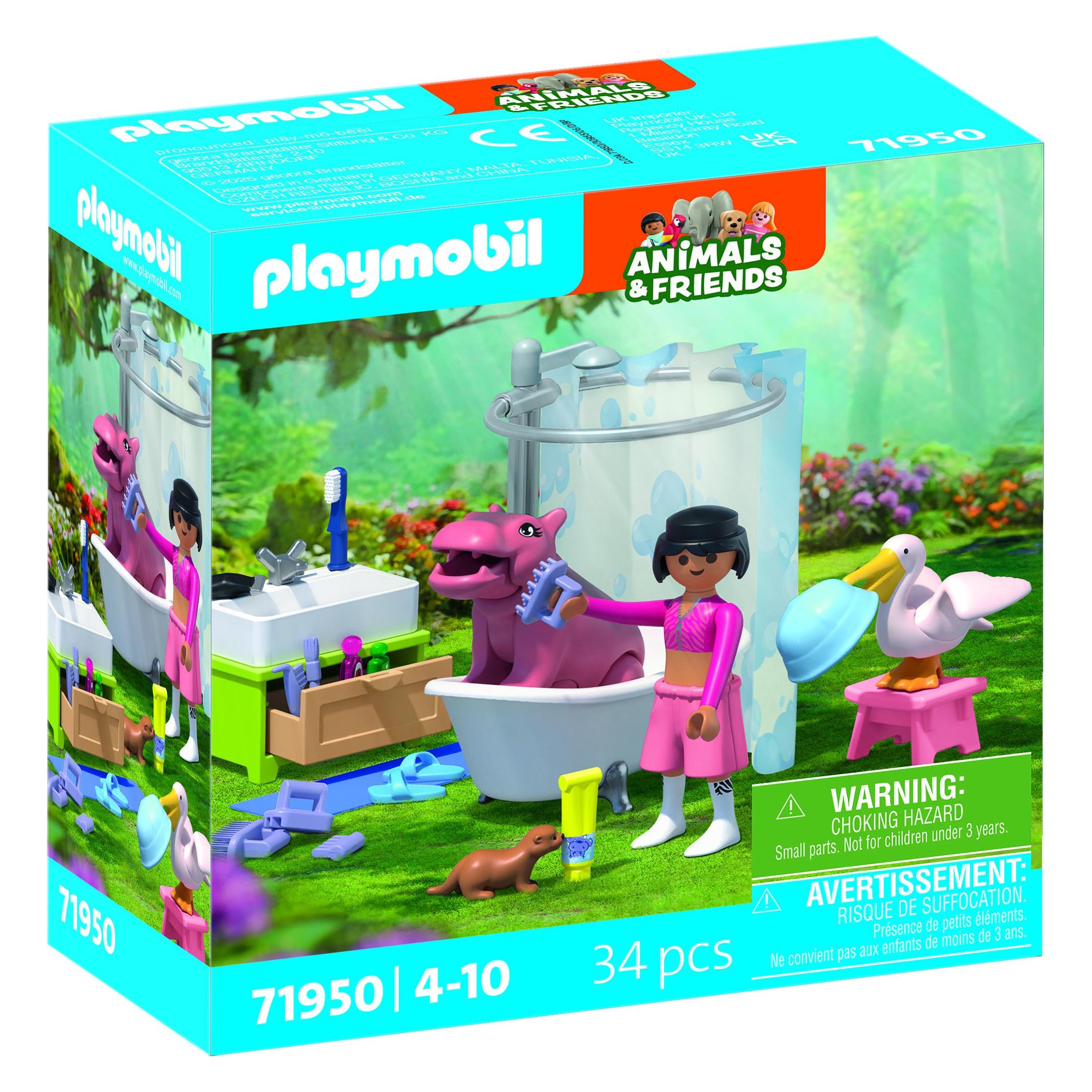 Playmobil Tierischer Badespass (71950)