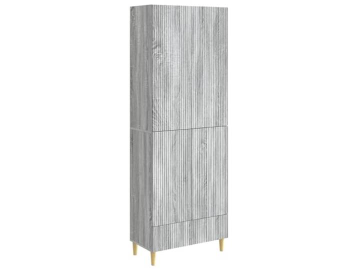PUGYNBK Schrank-Set, 2 Stück, aus technischem Holz Modular, platzsparend, sonnen- und regenbeständig, ideal für Wohnzimmer oder Garten