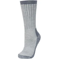 Trespass, Herren, Sportsocken, DLX STROLLING - Herren Wandersocken - Blasenhemmend (41 - 45), Grau