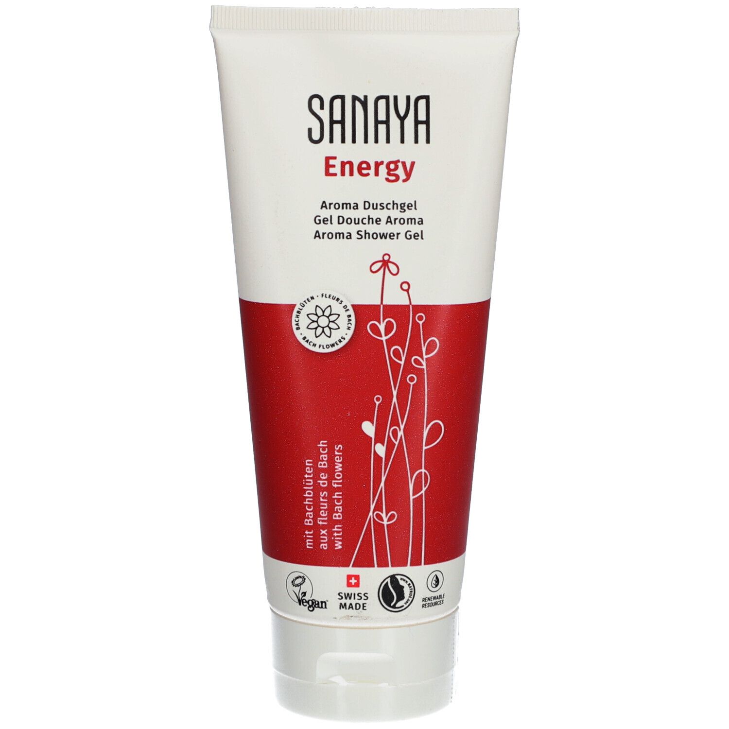 Sanaya Aroma&Bachblüt Duschgel Energy Tb 200 ml