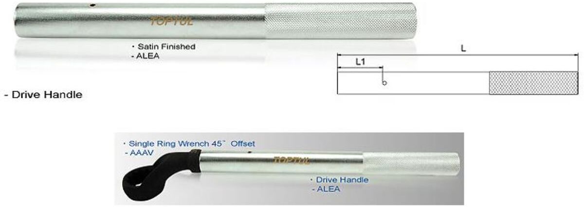 Lenkkiavain Toptul Alea3255