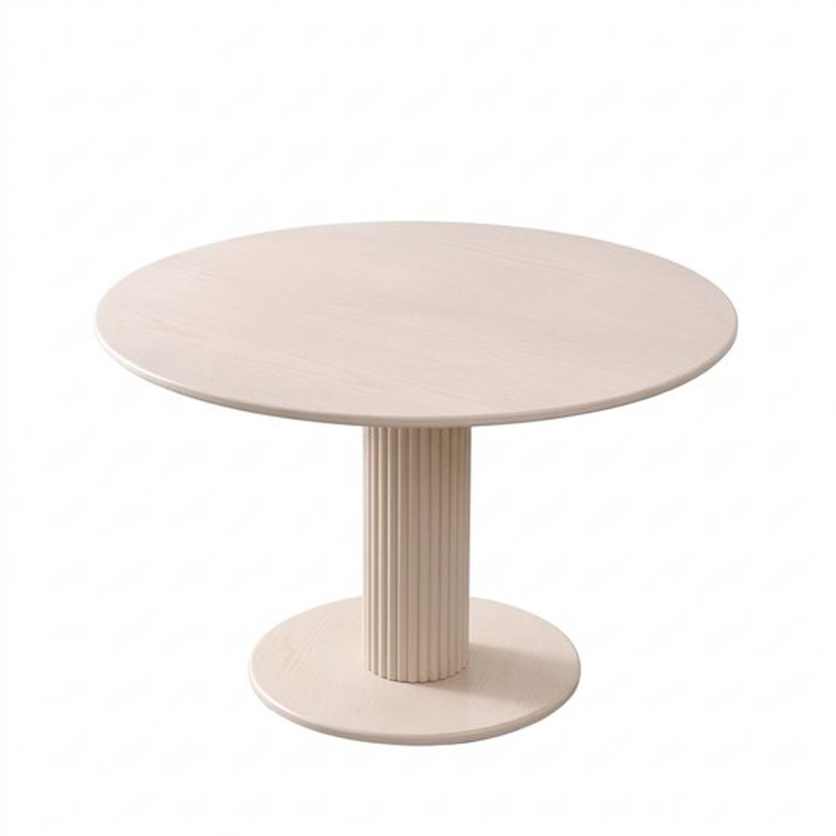 Trendique Moderne Ronde Eettafel in Massief Houten Stijl voor de Woonkamer en Keuken
