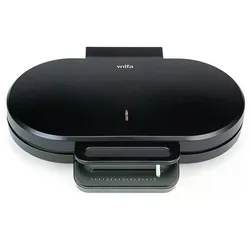 Wilfa Waffeleisen CLASSIC DOUBLE, 1500W, 2x 16cm, WM4DB-160P, schwarz
