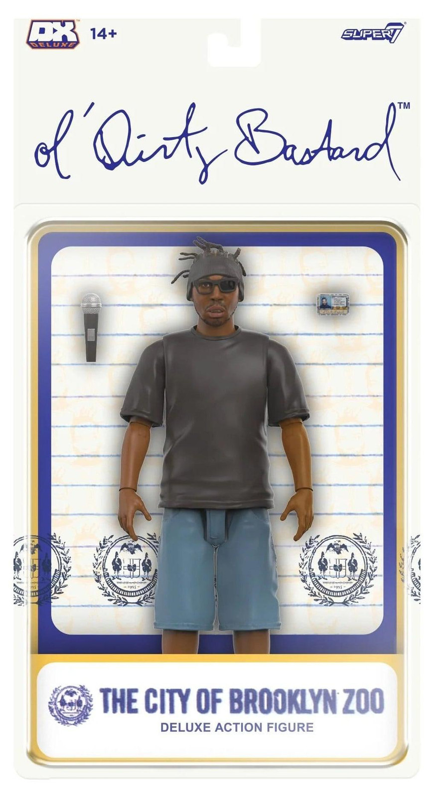 Super7 Ol' Dirty Bastard Deluxe actiefiguur ODB, 29 cm