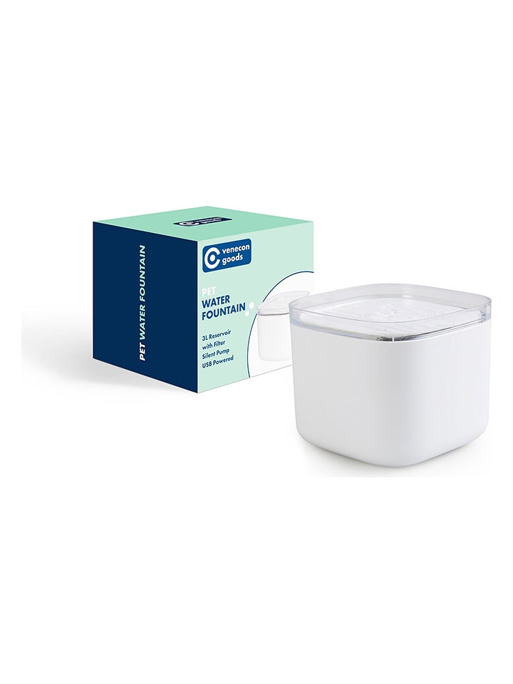 Lifa Living Trinkbrunnen in Weiß - 3 l - onesize