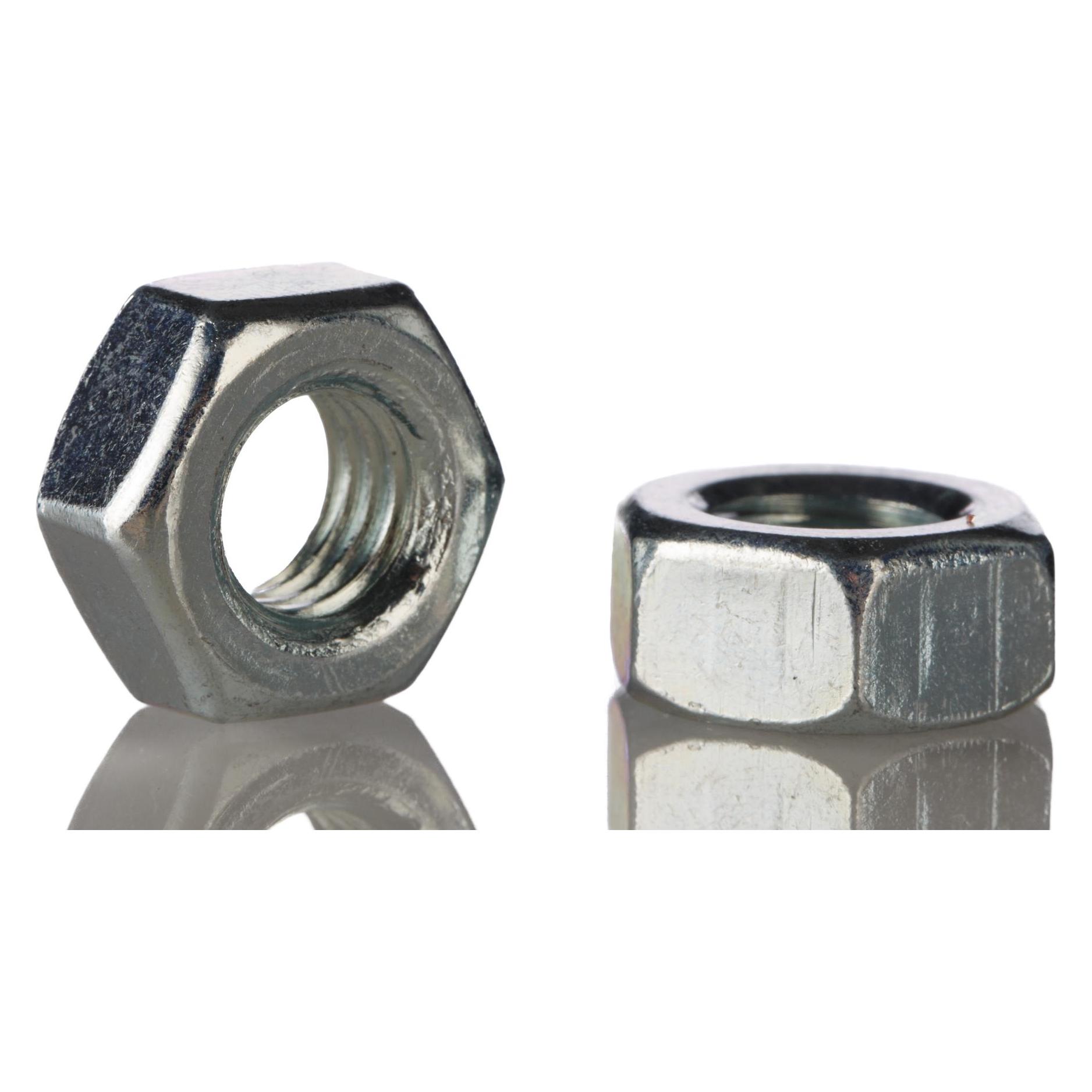 RS PRO Sechskantmuttern rostfrei M10 (M10) (530775)