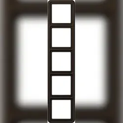 Jung Rahmen 5-fach br CD 585 BR CD585BR