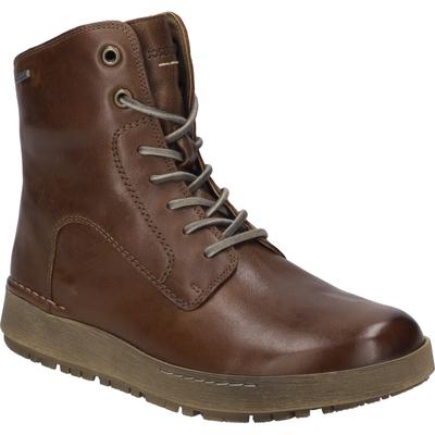 Stiefelette JOSEF SEIBEL "Anna 51, castagne", Damen, Gr. 37, braun (castagne), Obermaterial: 100% Rindsleder Leather cow., Schuhe Stiefelette