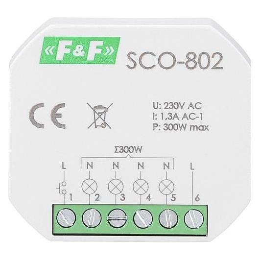 Superelektro SCO802 Tastdimmer Einbau (114280)