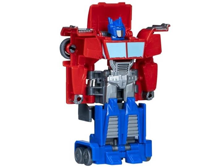 Transformers EarthSpark 1-Step Smash Changers Optimus Prime-actiefiguur