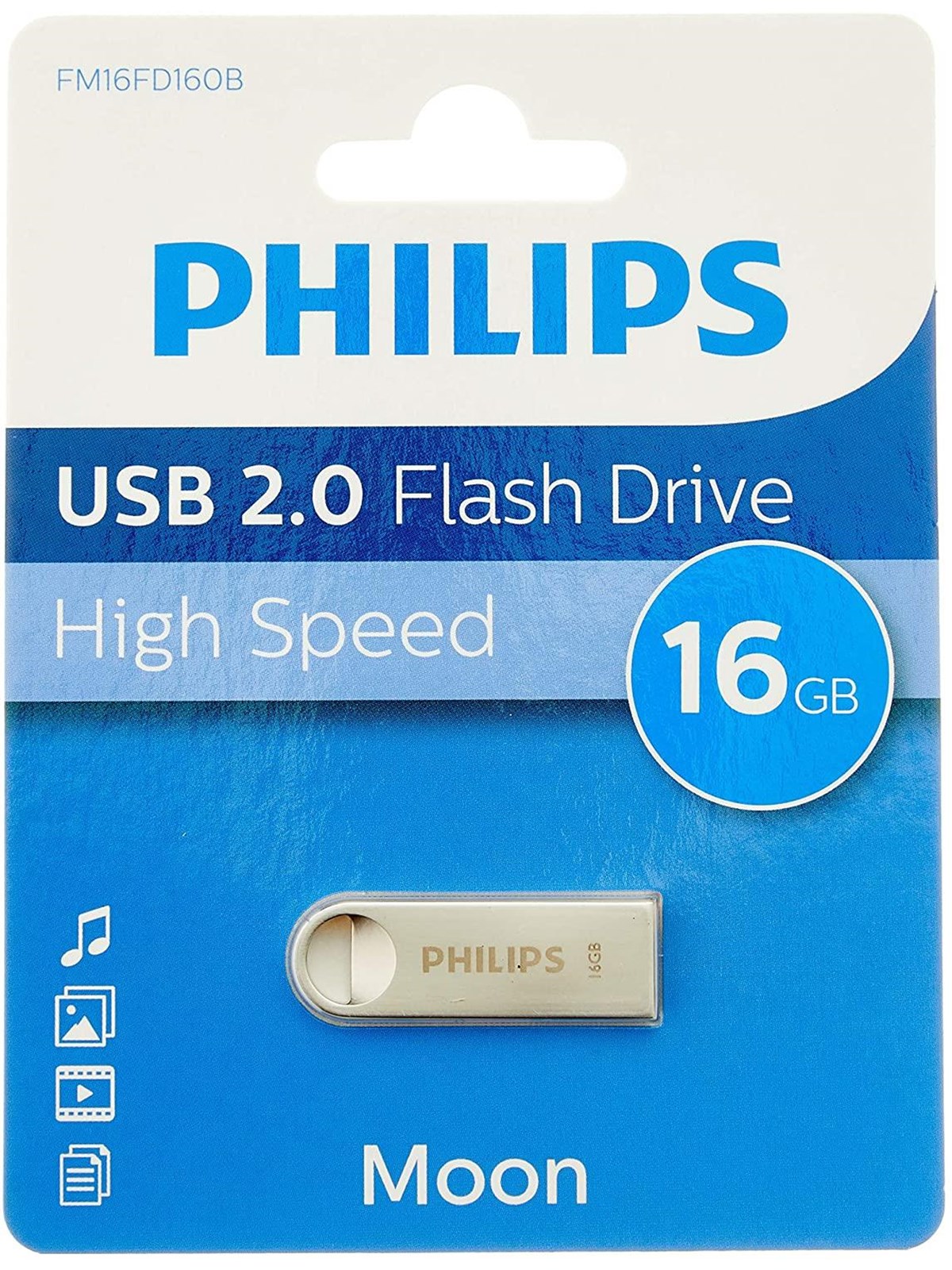 Philips USB Flash Drive - 16GB - Moon edition 2.0 - 16GB - USB-Stick