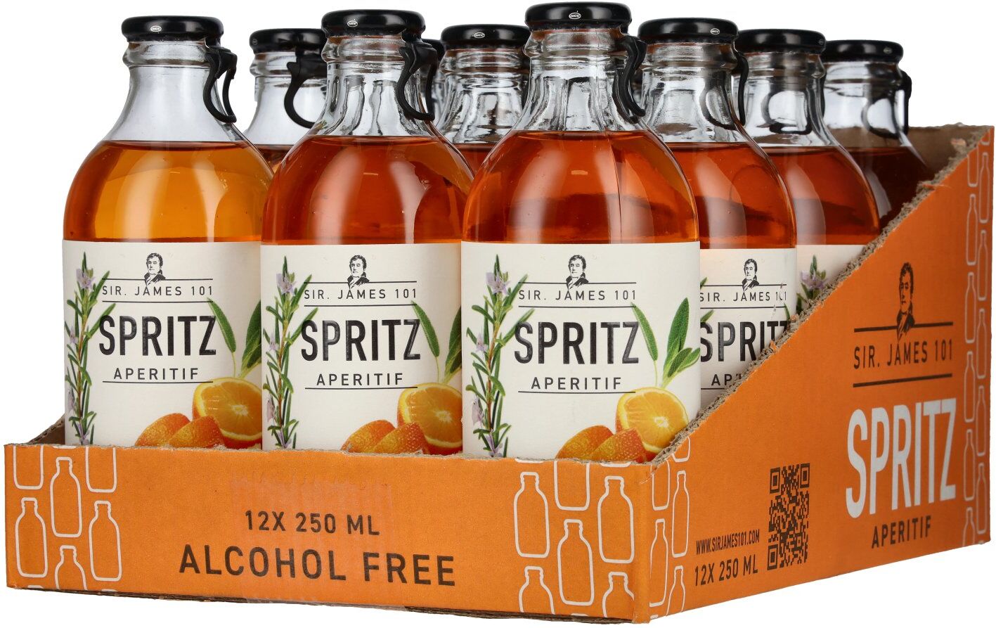 Sir. James 101 SPRITZ Aperitif alcohol free 12x0,25l