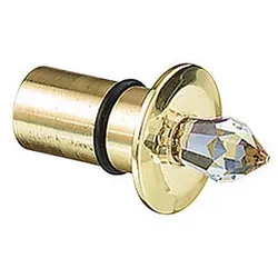Brumberg FIBATEC Kristall-Austrittselement für Faser S2 und S2M, kurze Version, Gold BRUM-00973105